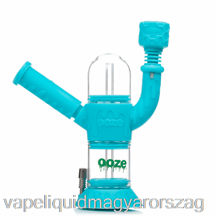 Ooze Cranium Szilikon Vízpipa Aqua Kékeszöld (kékeszöld) Vape E Cigi